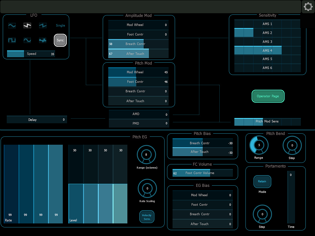 TX-802 modulation page